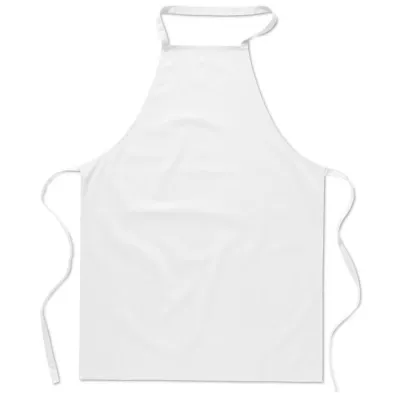 Fartuch kuchenny bawełniany 180 g/m² KITAB GLASGOW - Bialy (MO7251-06)