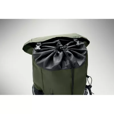 Plecak z RPET na laptop 15" 15 l SIENA - Ciemnozielony (MO3103-60)