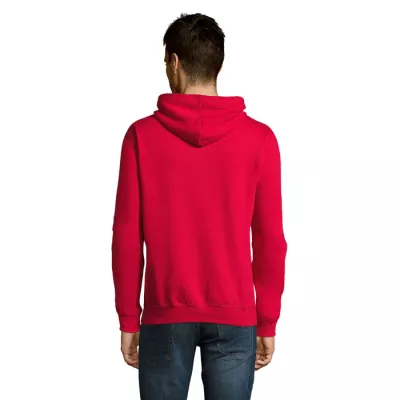 Bluza unisex z kapturem 320 g/m² Sol's SLAM - Czerwony (S13251-RD)