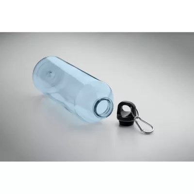 Butelka z RPET z karabińczykiem 750 ml MOSS RE750 - Przezroczysty Blekitny (MO2804-52)