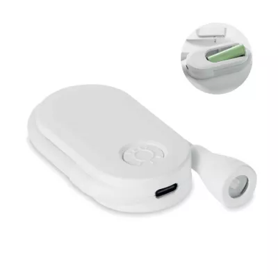 Lampka LED do książki z akumulatorem SCENE REPLA - Bialy (MO3241-06)