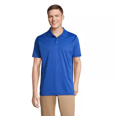 Polo sportowe unisex z recyklingu Sol's PITCHER - Niebieski (S04442-RB)