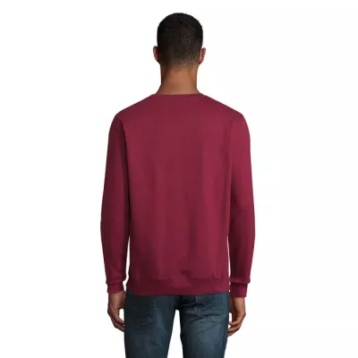 Bluza unisex bez kaptura 280 g/m² Sol's COLUMBIA - Burgundy (S03814-BG)