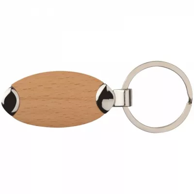 Brelok drewniany BALTRUM - brązowy (148901)