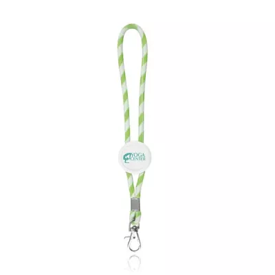 Regulowana smycz sznurkowa z karabińczykiem - Czarny (IP14082111)