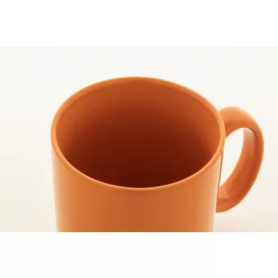 Kolomu kolorowy ceramiczny kubek - pomarańcz (AP800117-03)