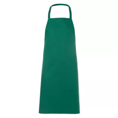 Fartuch kuchenny bawełniany 180 g/m² KITAB GLASGOW - Zielony (MO7251-09)