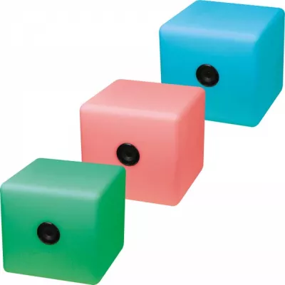 Głośnik bluetooth świecący XXL DONATO - biały (8073506)