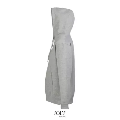 Bluza unisex z kapturem 320 g/m² Sol's SLAM - Szary Melanż (S13251-GM)