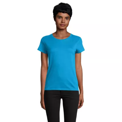 Koszulka organiczna 175 g/m² Sol's PIONEER WOMEN - Aqua (S03579-AQ)