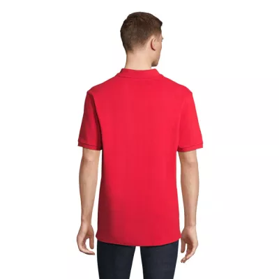 Koszulka polo organiczna 210 g/m² Sol's PEGASE - Bright Rojo (S04242-BT)