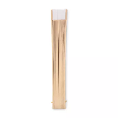 Wachlarz drewniany z 34 żebrami WOODFAN - Bialy (MO2883-06)