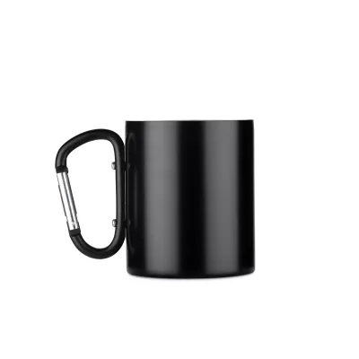 Kubek z recyklingowanej stali nierdzewnej VIVO 250 ml - czarny (16405-02)