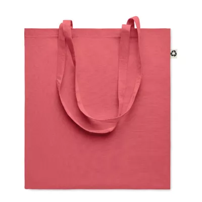 Torba z bawełny z recyklingu 140 g/m² ZOCO COLOUR - Czerwony (MO6674-05)