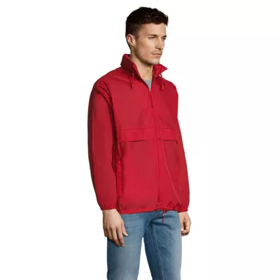 Kurtka wiatrówka unisex wodoodporna Sol's SURF - Czerwony (S32000-RD)
