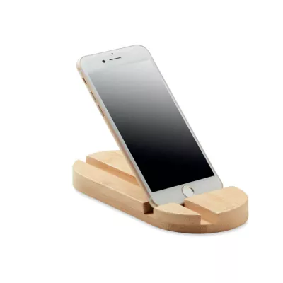 Podstawka pod tablet i smartfon z bambusa ROBIN - Drewna (MO6603-40)