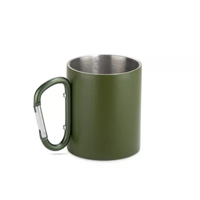 Kubek z recyklingowanej stali nierdzewnej VIVO 250 ml - zielony (16405-05)