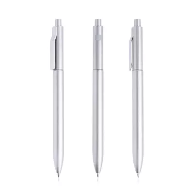 Długopis z recyklingowanego ABS / Metalisse - Srebrny (IP13152590)