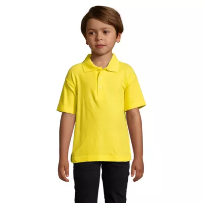 Polo dziecięce piqué 170 g/m² Sol's SUMMER II KIDS - Dorado (S11344-GO)