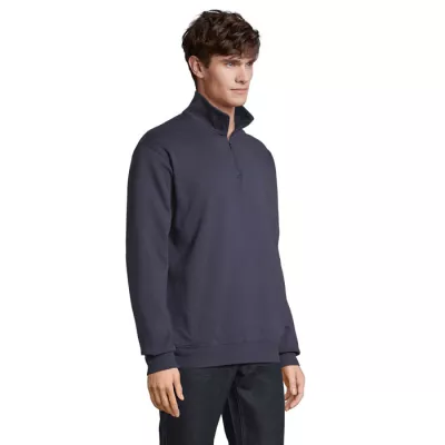 Bluza ze stójką i zamkiem 1/4 Sol's CONRAD - French Navy (S04234-FN)