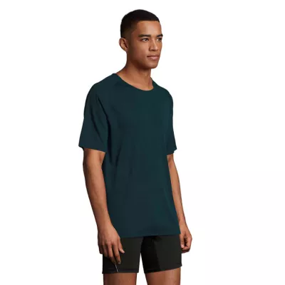 Koszulka sportowa męska raglan 140 g/m² Sol's SPORTY - Błękit Naftowy (S11939-PB)
