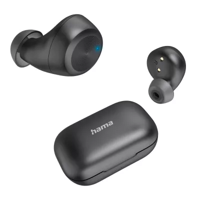 Bezprzewodowe słuchawki douszne Hama Spirit Chop II - czarny (VH013-03)