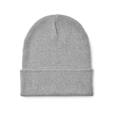 Czapka zimowa unisex z mankietem BEANIX - Szary (MO2705-07)