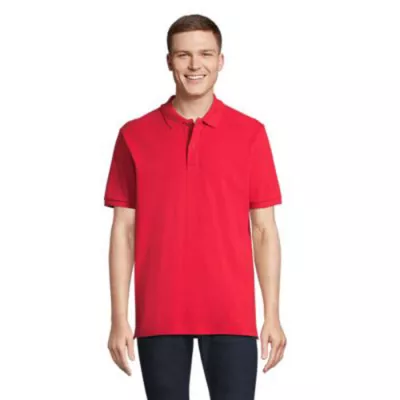 Koszulka polo organiczna 210 g/m² Sol's PEGASE - Bright Rojo (S04242-BT)