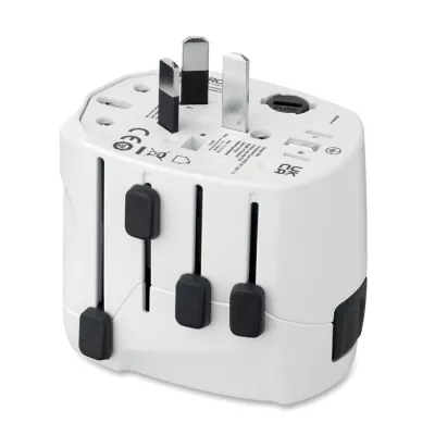 Adapter podróżny 3-biegunowy Skross PRO 3-POLE - Bialy (MO2982-06)