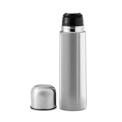 Termos stalowy dwuścienny 500 ml CHAN - Srebrny Mat (MO8314-16)
