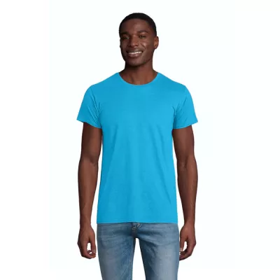 Koszulka męska organiczna 175 g/m² Sol's PIONEER MEN - Aqua (S03565-AQ)
