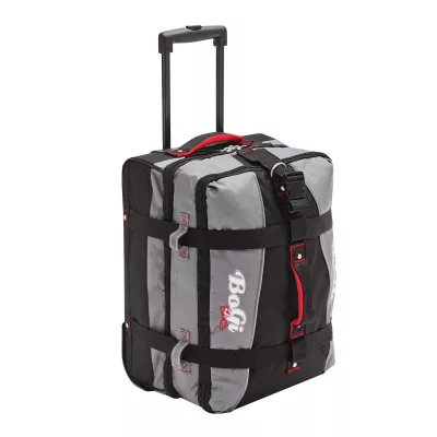 Torba podróżna na kółkach BoGi S - czarny, szary (56-2250711)