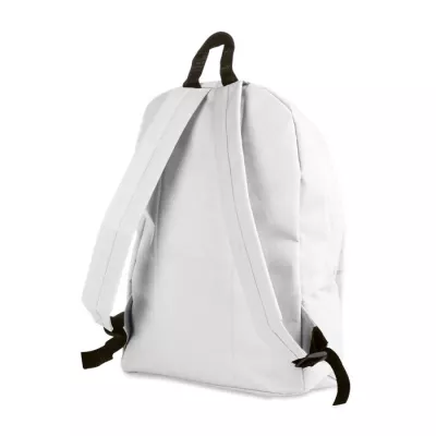 Plecak z poliestru 600D z kieszenią BAPAL - Bialy (KC2364-06)