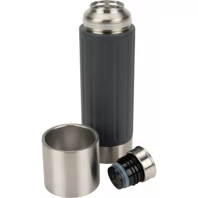 Butelka termiczna stalowa SAINT ALBANS MoLu 730 ml - ciemnoszary (480877)