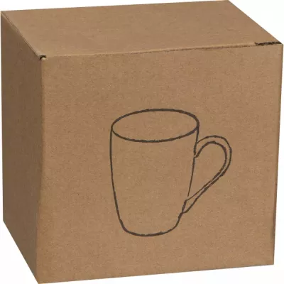 Kubek ceramiczny soft touch 300 ml JUDYTA - niebieski (8065504)