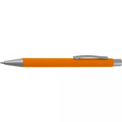 Zestaw piśmienny długopis i ołówek automatyczny soft touch UPPSALA - pomarańczowy (441010)