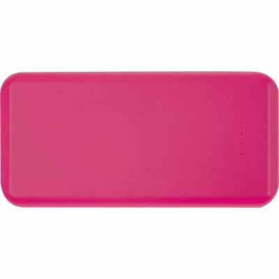 Power bank z ABS z recyklingu 10000 mAh PRESTON - różowy (3549411)