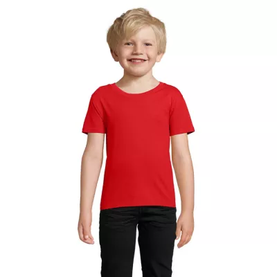 Koszulka dziecięca organiczna Sol's PIONEER KIDS - Czerwony (S03578-RD)