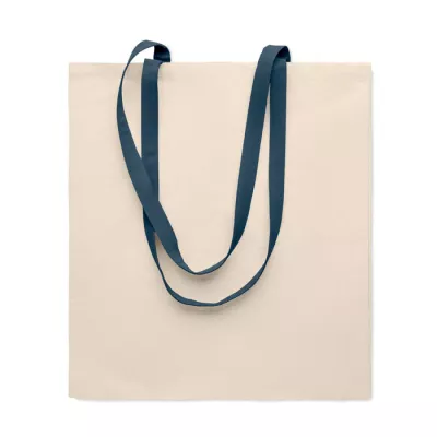 Torba bawełniana na zakupy 140 g/m² ZEVRA - Niebieski (MO6437-04)