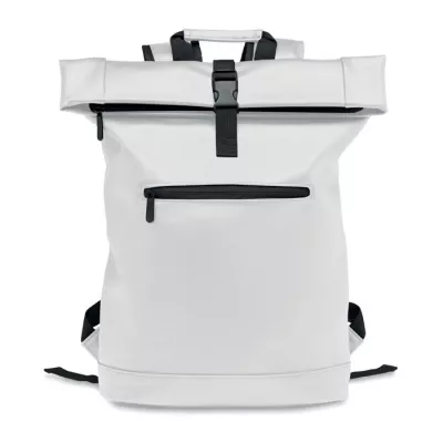 Plecak na laptop 15" z PU BAI ROLL - Bialy (MO2230-06)