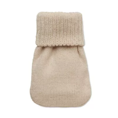Ogrzewacz do rąk w dzianinowym pokrowcu WARMMUFF - Bezowy (MO2667-13)