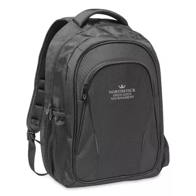 Torba na laptopa 15" z poliestru 1680D MACAU - Czarny (MO8399-03)