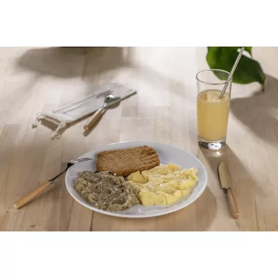 Zestaw sztućców ZOIA - srebrny (16619-17)