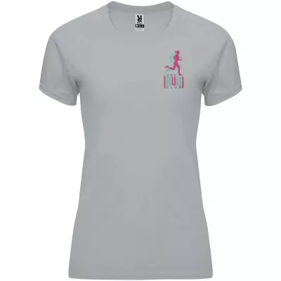 Damska koszulka techniczna 135 g/m² ROLY BAHRAIN WOMAN 0408 - Szary (R0408-GREY)