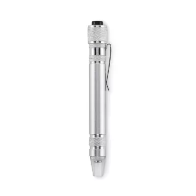 Multitool w kształcie długopisu z latarką TUBULAR - Srebrny (MO2498-14)