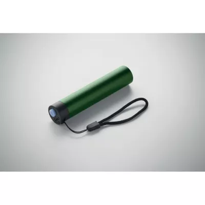 Latarka aluminiowa akumulatorowa 110 lm LUME - Ciemnozielony (MO2786-60)