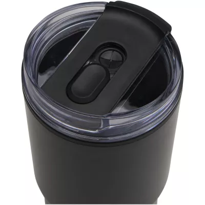 Kubek termiczny Westin o pojemności 540 ml, wykonany z materiałów pochodzących z recyklingu (RCS), z podwójnymi ściankami, ze - Czarny (10095990)
