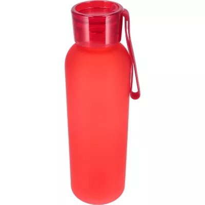 Butelka PET soft touch READING 550 ml - czerwony (532205)