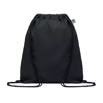 Torba z bawełny organicznej 140 g/m² YUKI COLOUR - Czarny (MO6355-03)