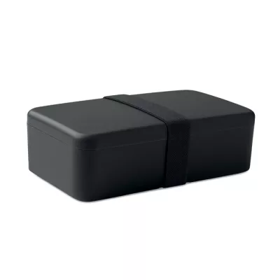 Lunchbox z PP z gumką 750 ml BRUSS - Czarny (MO2678-03)